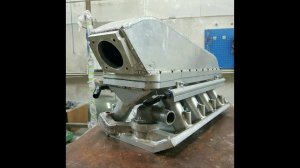 РУССКИЙ ИНЖЕКТОРНЫЙ V8/Часть 3(СТЕНД,новый впуск)