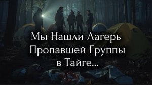 🍿 Нашли Лагерь Пропавшей Группы в Тайге… Они Исчезли При Загадочных Обстоятельствах | Расследование