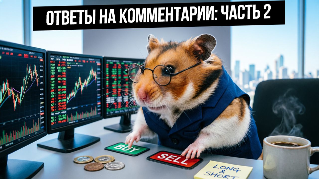 Реакт: часть 2. Разбираю комментарии трейдеров под видео. Ответы, эмоции, торговля