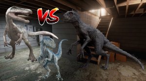 Blue & Leucistic Baryonyx vs. Scorpios Rex (Music Video).mp4