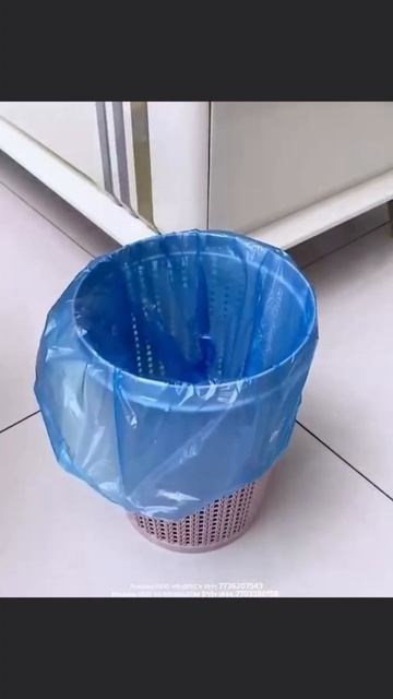 Мусорное ведро с картриджем для мешков #мусор #ведро #дом #порядок