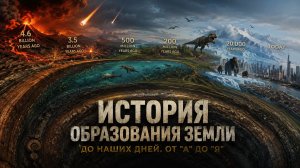 ИСТОРИЯ ОБРАЗОВАНИЯ ЗЕМЛИ ДО НАШИХ ДНЕЙ. ОТ ''А'' ДО ''Я''