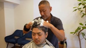 💈🇯🇵The Delicate Craftsmanship of a Beard Specialist Haircut, Shaving, Shampoo & Massage