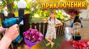НАШЕСТВИЕ! СТАИ ПТИЦ ПОЖИРАЮТ НАШ УРОЖАЙ! // СПАСАЕМ ЧЕРЕШНЮ И ЖАРИМ ШАШЛЫК ПОД ЛИВНЕМ