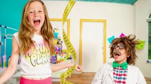 Nastya in stories about safety rules and good behavior for kids