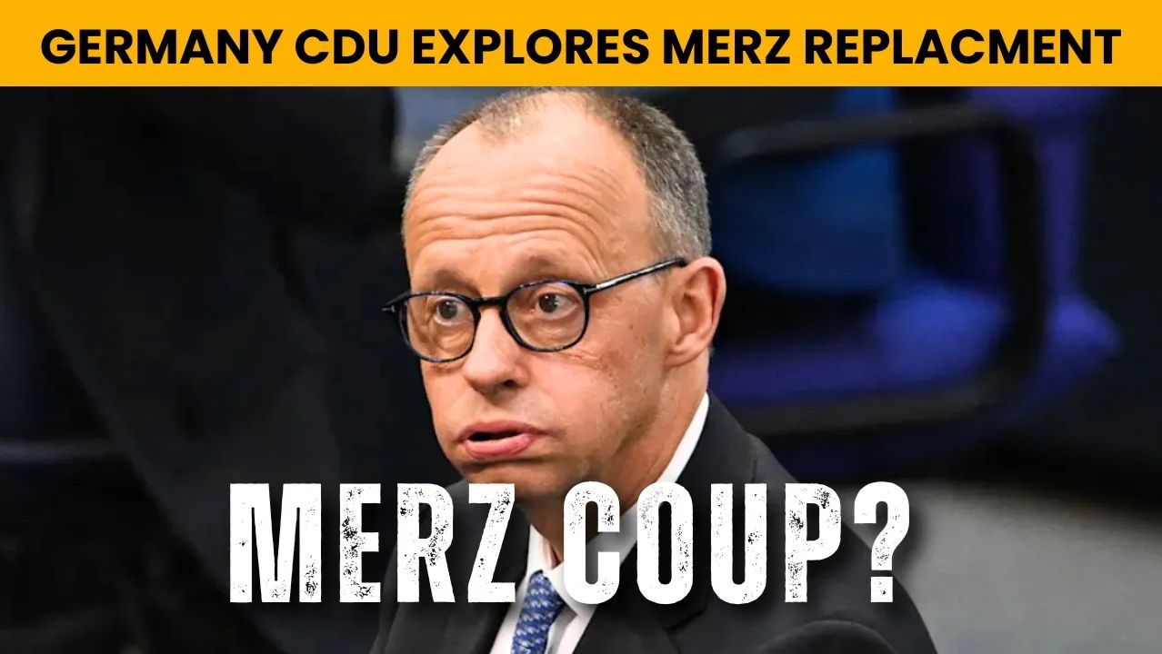 GERMANY, CDU Plots MERZ Removal, Merkel Lurks In The Shadows