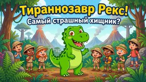 Тираннозавр Рекс — самый страшный динозавр? Правда о Т-Рексе 🦖