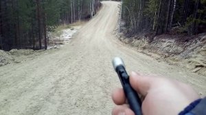 Стрельба из ракетницы.
