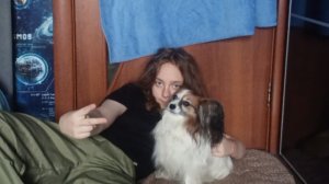 день рождения моей собаки Доси. Дося сднём рождения!