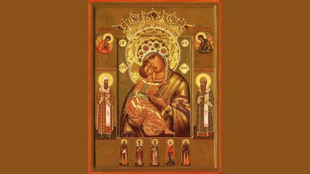 Чудотворная Икона Богородицы Волоколамская.