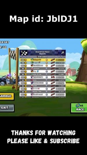 🤔 MUSCLE CAR OR BEAST? 🤔 (Overdriver Race) - Hill Climb Racing 2 #shorts #hcr2