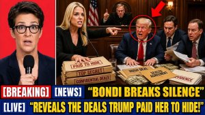 BONDI BREAKS SILENCE She's Revealing The Deals Trump Paid Her To Keep Hidden — Until Today