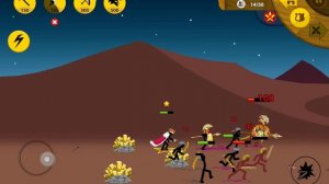 Stick War Legacy, миссия 44 ( insane, без баффов, без скинов)