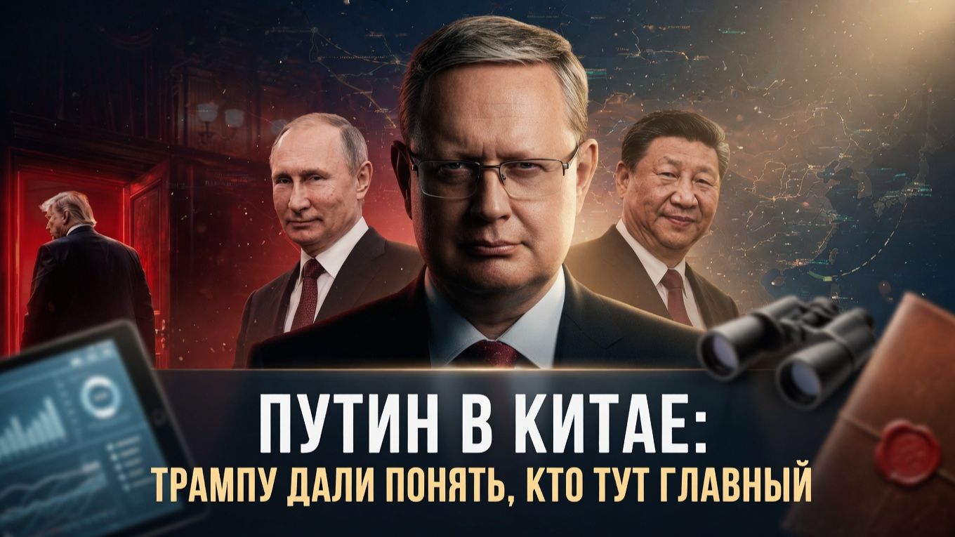 Михаил Делягин | Путин в Китае: Трампу дали понять, кто тут главный