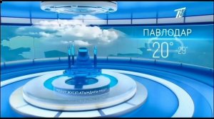 Эволюция заставок погоды ОРТ Казахстан / Первый канал Евразия | 1997-н.в.