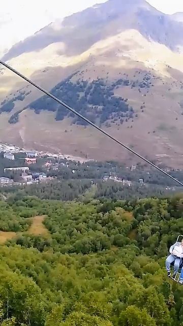 #Кабардино-Балкария, спуск с  горы Чегет.   #travel, #путешествие, #горы, #туризм,