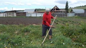 Пересадил,  посеял, посадил, косой скосил