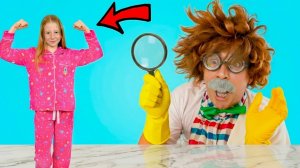 Настя стала крошечной! Приключения Насти и друзей