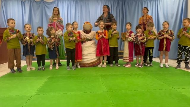 «А мы Масленицу дожидаем». Исп группа 4-6 лет, Детский сад «Волшебный возраст»)
