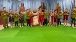 «А мы Масленицу дожидаем». Исп группа 4-6 лет, Детский сад «Волшебный возраст»)