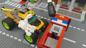 ЭКСПЕРИМЕНТАЛЬНАЯ Пожарная Машина из ЛЕГО! 🚒 Необычная самоделка LEGO