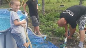 Песочный фильтр для бассейна своими руками #фильтр #своимируками #жизньнаюге