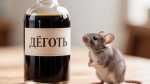Дёготь березовый защищает от мышей
