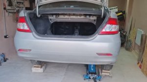 Как снять задний бампер на BYD F3 2011г
