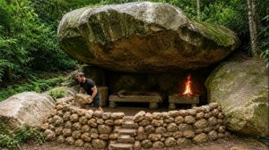Строительство различных убежищ в тропическом лесу в одиночку. Бушкрафт и выживание