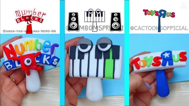 СПРУНКИ ОС: NUMBERBLOCKS И ПИАНИНО ФАЗЫ 1-2 / ИЗ ВОЗДУШНОГО ПЛАСТИЛИНА