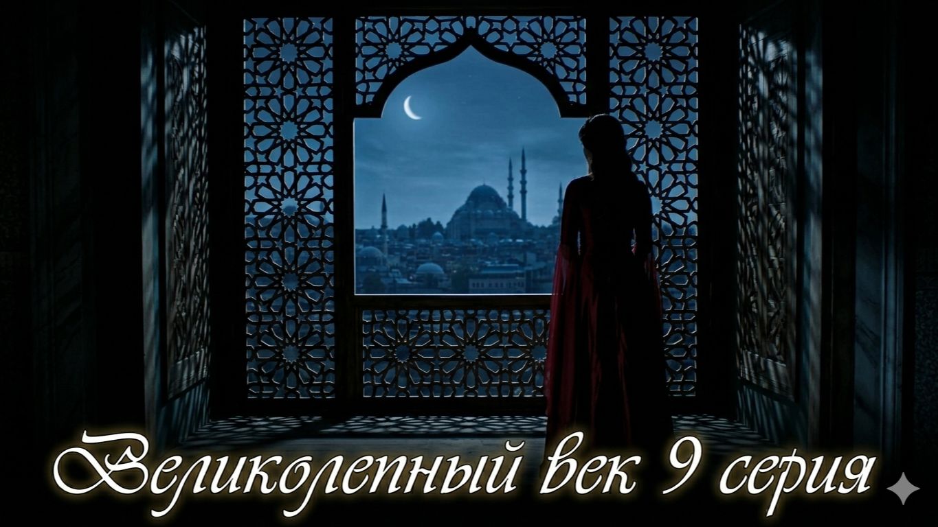 Сериал Великолепный век 9 серия: угроза наследнику, Роксолана и Махидевран смотреть онлайн обзор