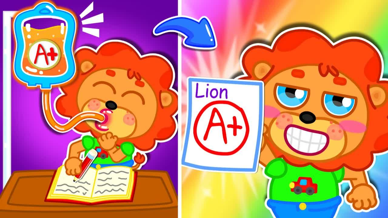 Маша и Леопольд. Напиток для мозга — Мультик для детей — Lion Family на русском
