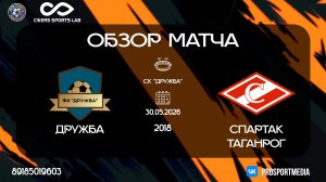 30.05 Летнее первенство Дружба-Спартак Таганрог (1-5) 2018 г.р СК Дружба (2)