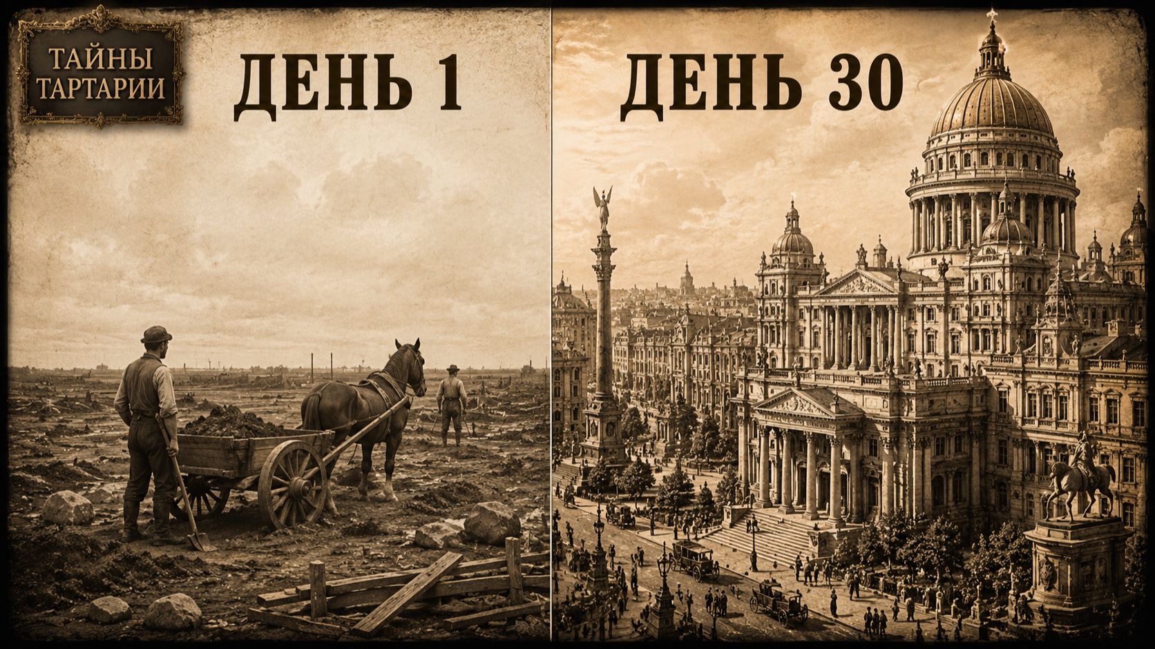 Невозможная скорость и масштаб строительства Тартарии смотреть онлайн