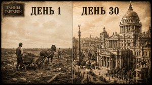 Невозможная скорость и масштаб строительства Тартарии
