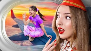 МЫ ПОПАЛИ В АВИАЦИОННУЮ АКАДЕМИЮ и наш первый настоящий рейс... ✈️💥