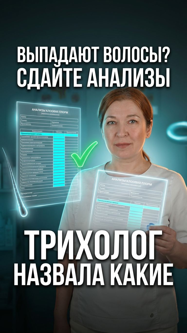 Секутся? Выпадают? Сдайте эти 6 анализов перед походом к трихологу