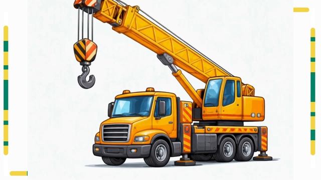 🍿 Учим строительную технику 🚜 Экскаватор, бульдозер, бетономешалка, самосвал | Видео для малышей