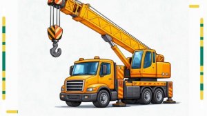 🍿 Учим строительную технику 🚜 Экскаватор, бульдозер, бетономешалка, самосвал | Видео для малышей