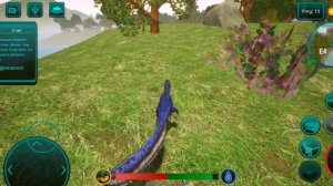 Играем за орнитомима и дейнониха в игре the cursed dinosaur isle