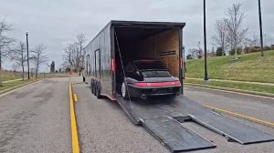 Porsche 911 отправляется к новому владельцу в Москву
