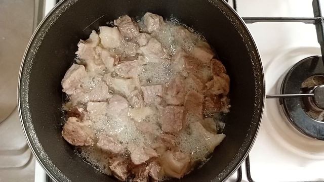 Перловка с мясом , грибами и овощами . смотреть онлайн