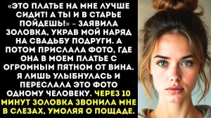 Жизненные Истории|Золовка украла мое новое платье|Истории из жизни|Реальные истории|Аудиорассказы