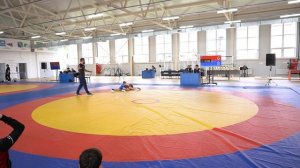 Крымск 2026 г. 34 кг. Борьба за 3 место. Теванян Роберт(Новокубанск)-Пастухов Владимир(Новороссийск)