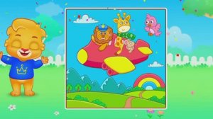 Детский развивающий мультфильм, пазлы, головоломка.