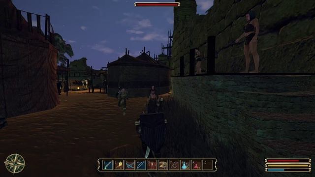 Готика 3 (Gothic 3) - 55. Кирк и пустынные разбойники. Пятый ключ от храма Мора Сул смотреть онлайн