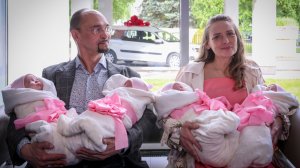 Уникальные четверняшки родились в Санкт-Петербурге