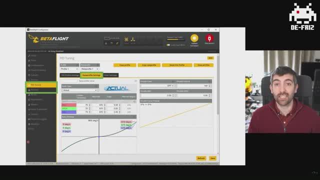 Настройка рейтов Betaflight 4.5 (перевод Chris Rosser)