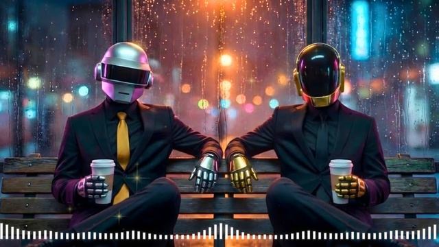 ☔ DAFT PUNK Rainy Night Vibes ｜ Chillwave, Synthwave, Retro Funk, Nu Disco, Electronic Playlist