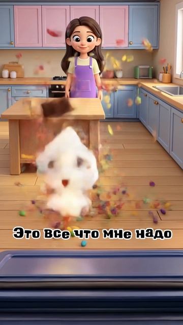 Луми открывает духовку и находит пузырьки лимонада 🍋